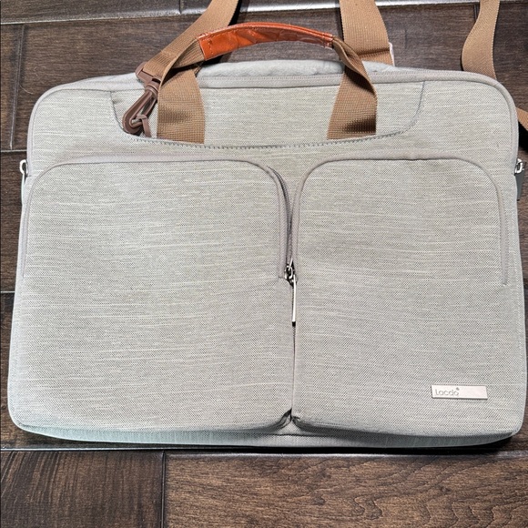 💜3/$15 Lacdo 360° Protective Laptop Shoulder Bag 16 inch Laptop Bag - Picture 2 of 6